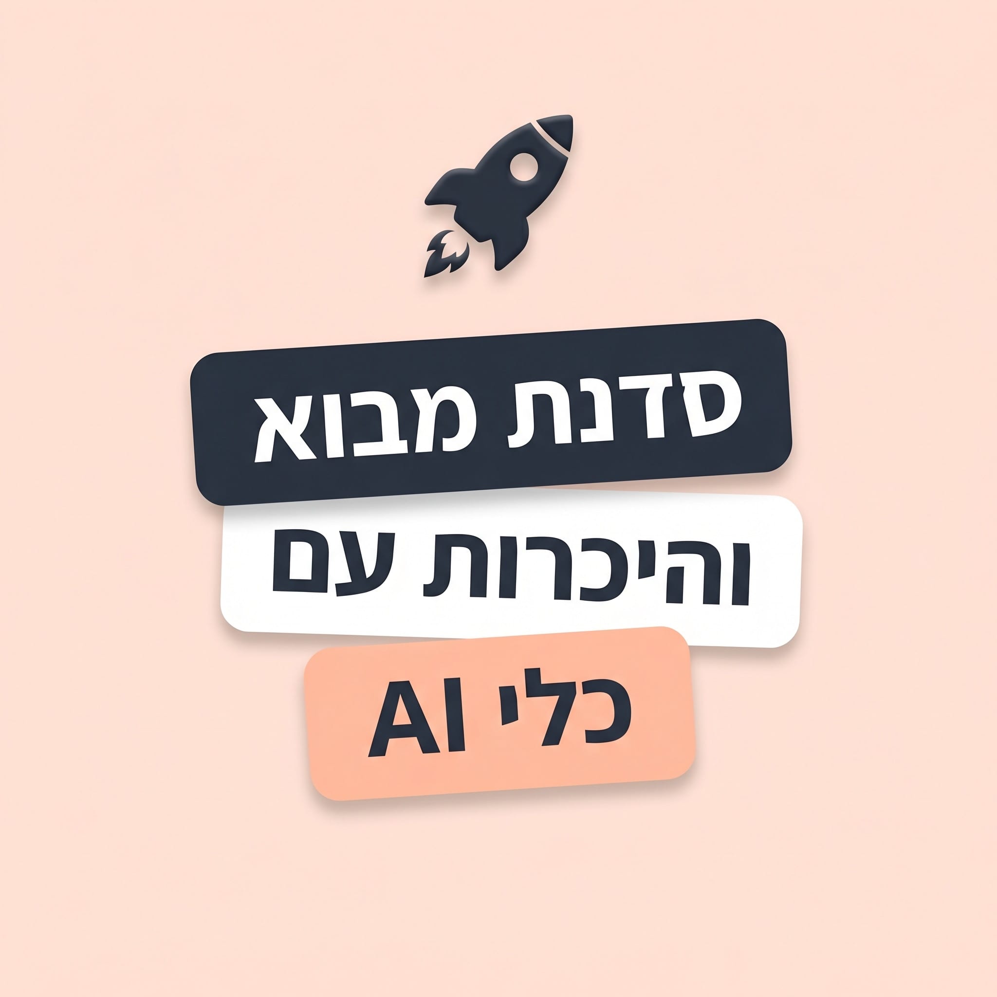 סדנת מבוא והיכרות עם כלי AI